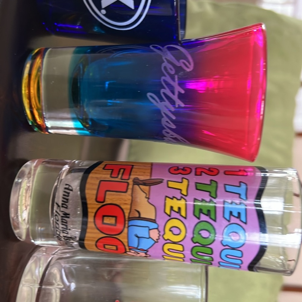 Colorful Shot Glass Collection - Picture 3 of 9